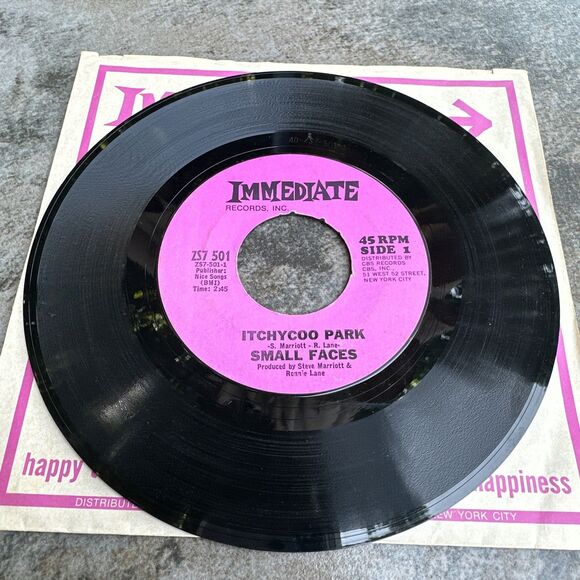 SMALL FACES Itchycoo Park / I'm Only Dreaming 45 - Picture 4 of 4